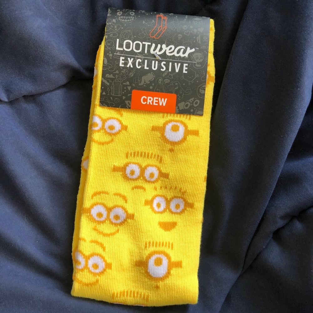 Minions LootCrate Socks